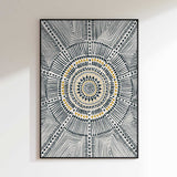 Bohemian Sunburst Mandala