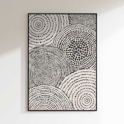 Monochrome Tribal Dots