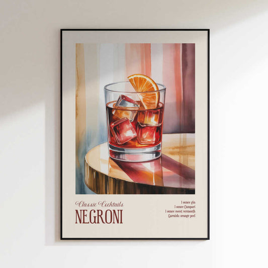 Classic Negroni Cocktail