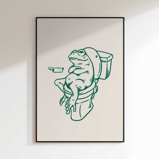 Frog's Bathroom Break