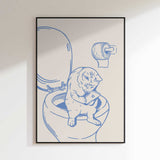 Smart Cat Toilet Time
