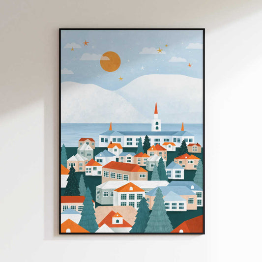 Nordic Coastal Village