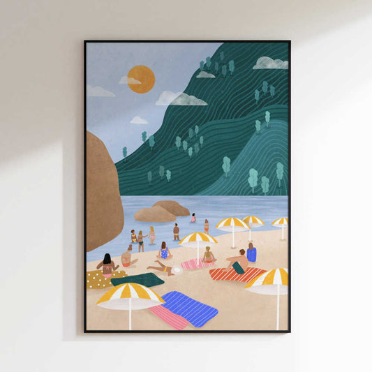 Relaxing Mountain Beach