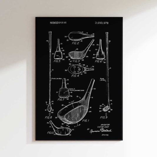 Golf Club Patent Drawing