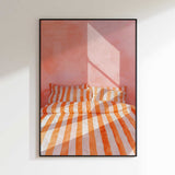 Sunny Striped Bed