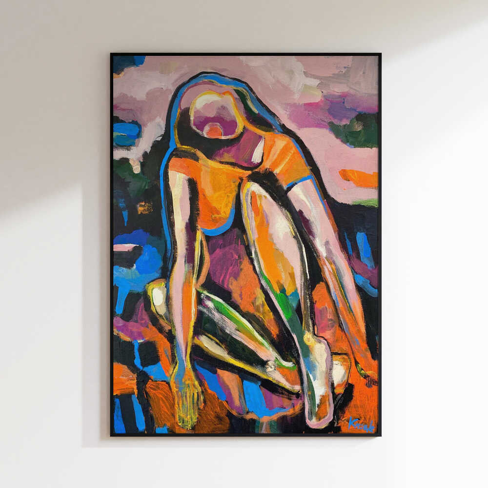 Colorful Abstract Woman