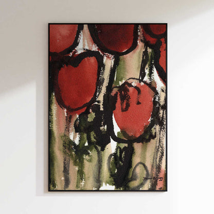 Moody Red Flowers