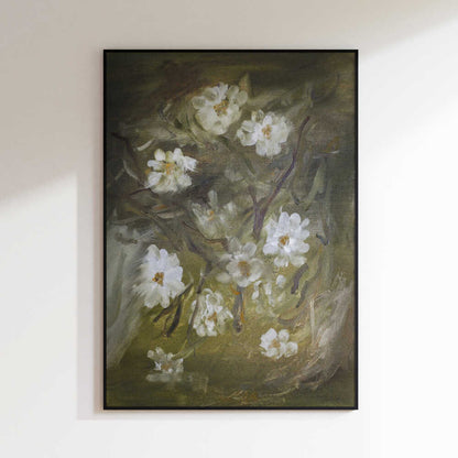 Soft White Blossoms