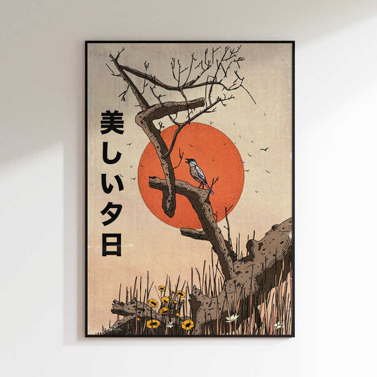 Singing Bird Sunset