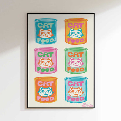 Pop Art Cat Food