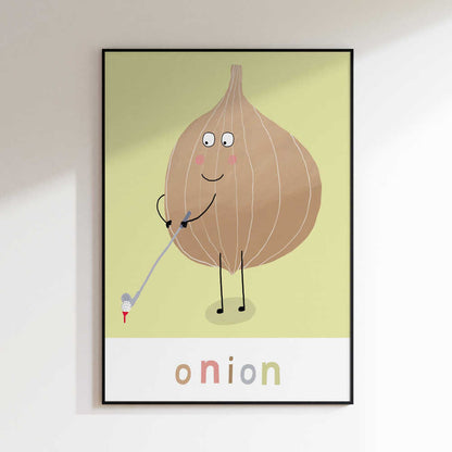 Cute Onion Golfer