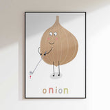 Cute Onion Golfer