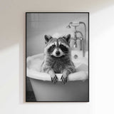 Raccoon Bubble Bath
