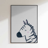 Sweet Smiling Zebra
