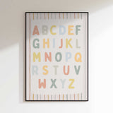 Playful Pastel Alphabet