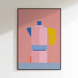 Pink Moka Pot