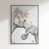 Sweet Easter Elephant Family