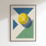 Geometric Tennis Ball