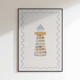 Whimsical Seaside Lighthouse