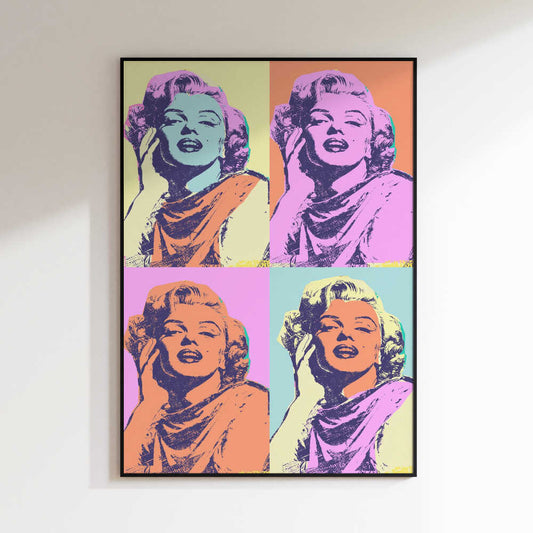 Iconic Pop Art Beauty