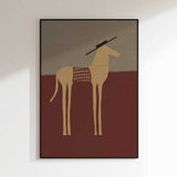 Desert Horse with Sombrero