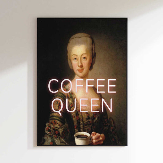 Coffee Queen Portrait