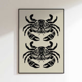 Ocean Tribal Crabs
