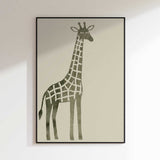 Elegant Giraffe Graphic