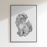 Mythical Foo Dog Sculpture