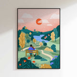 Couple's Peaceful Horizon