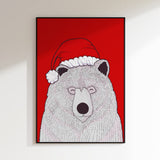 Festive Santa Bear