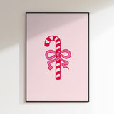 Sweet Pink Candy Cane