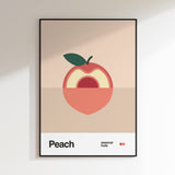 Sweet Halved Peach