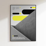 Brutalist Geometric Design