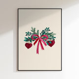 Festive Evergreen Hearts