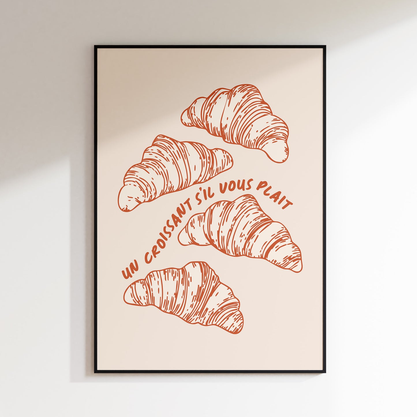Croissant Print