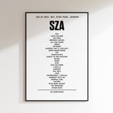 SZA-Setlist – 29. Juni 2024, BST, Hyde Park, London