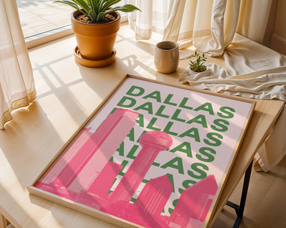 Dallas Skyline Green