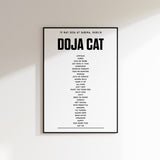 Doja Cat Setlist - 19th May 2026 at 3Arena, Dublin, Ireland