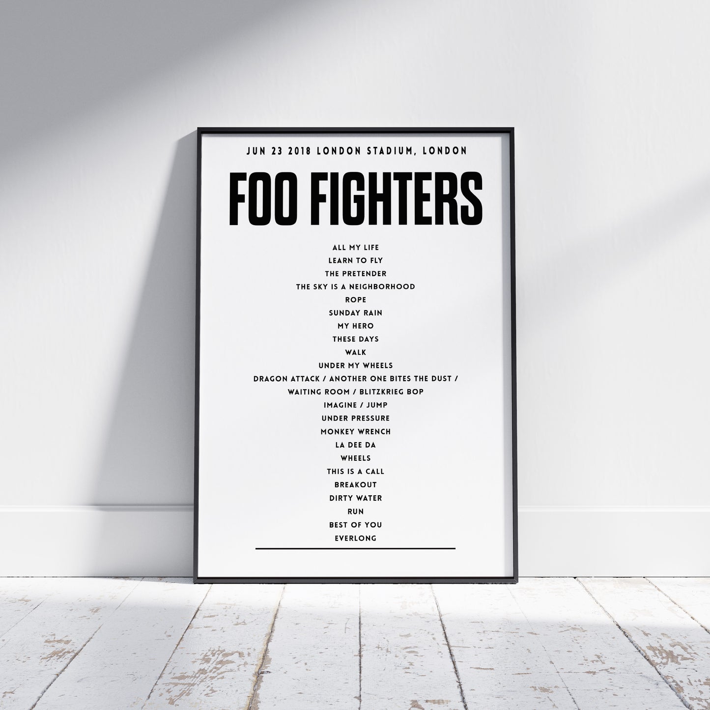 Foo Fighters - JUNE 23rd 2018 London Stadium, London