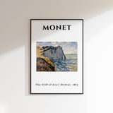 Monet - The Cliff of Aval 1885
