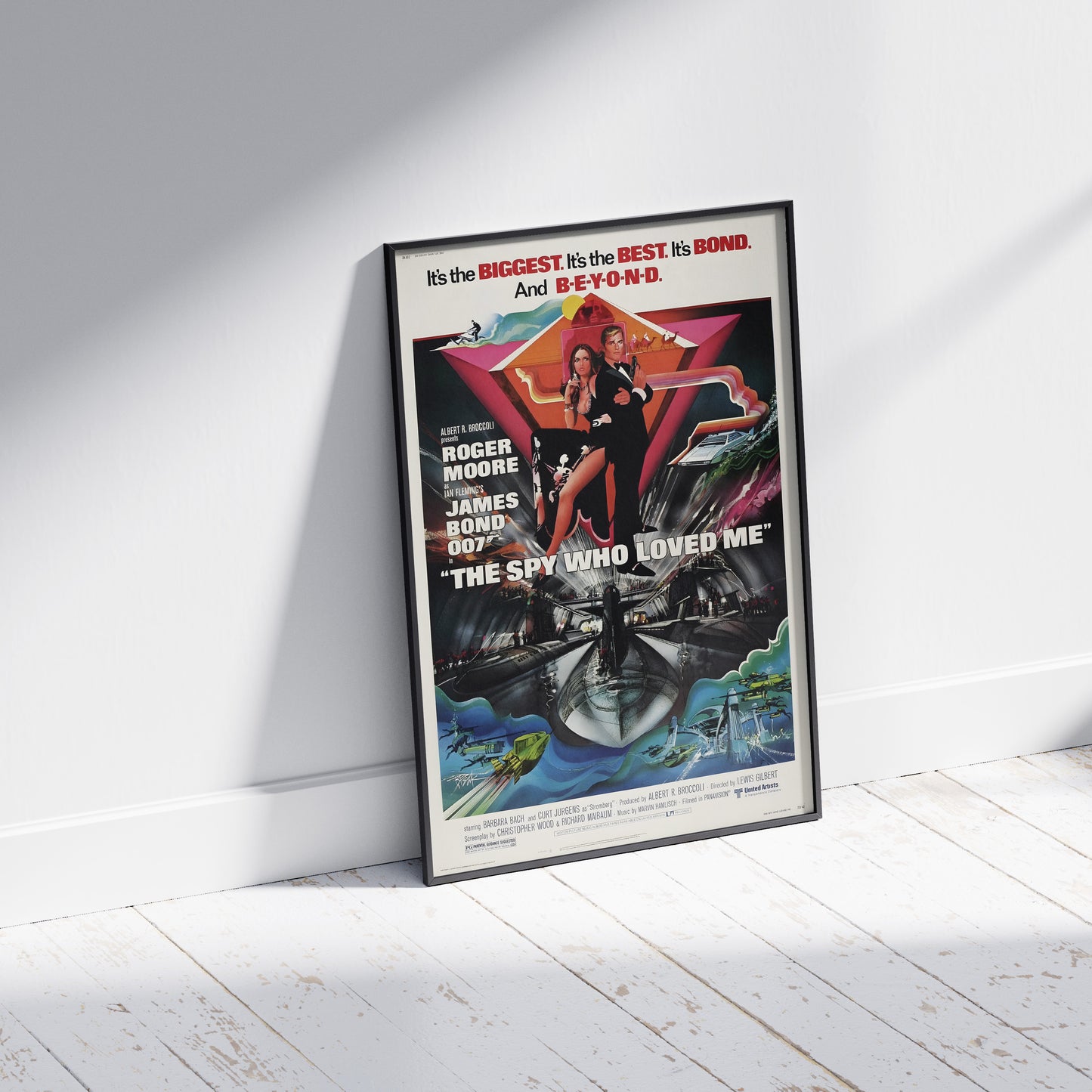 The Spy Who Loved Me - James Bond Poster