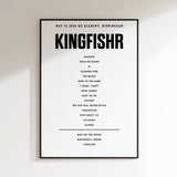 Kingfishr Setlist - May 16th 2026 at O2 Academy, Birmingham, England