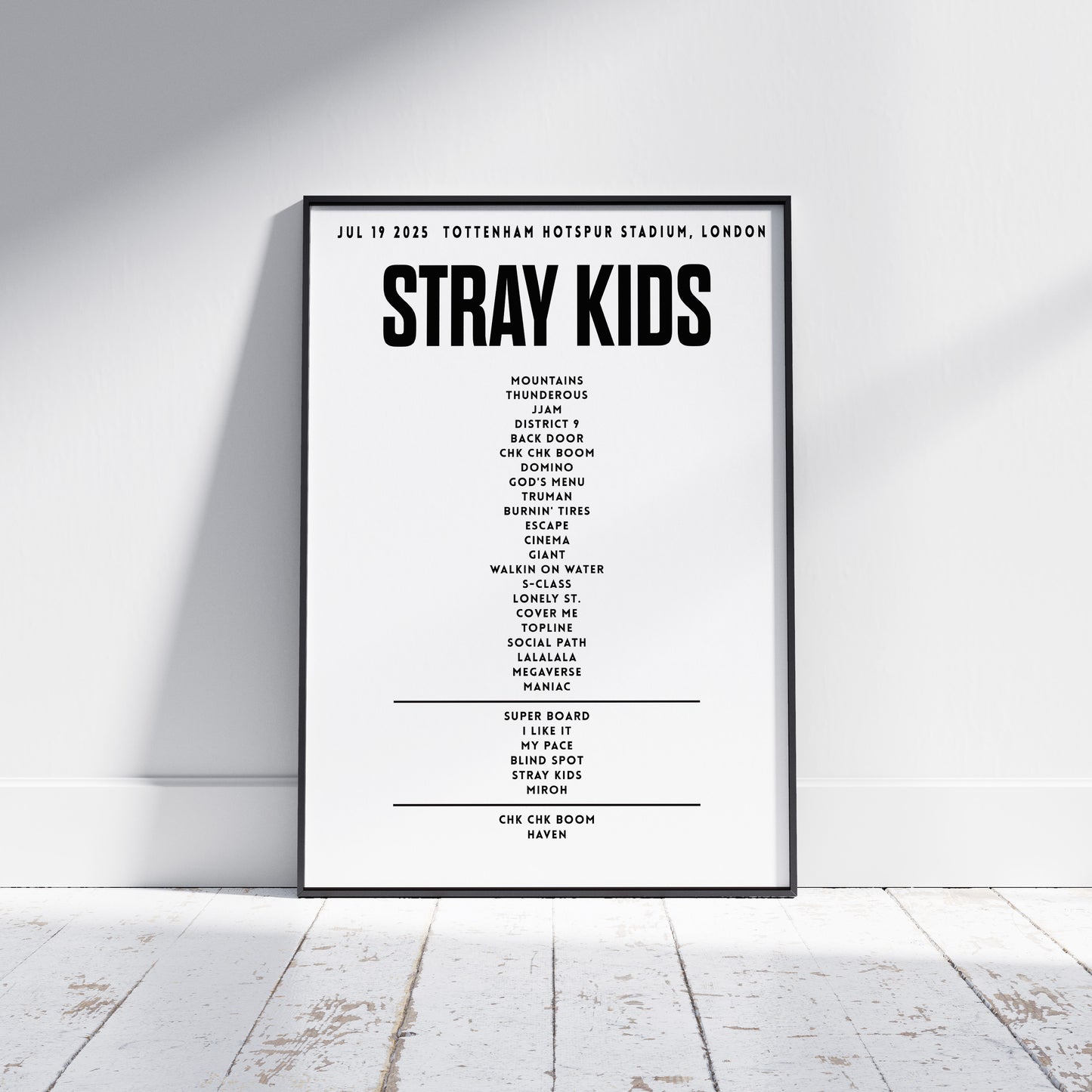 Starry Kids July 19th 2025  Tottenham Hotspur Stadium, London