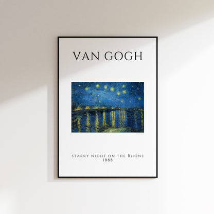 Starry Night on the Rhone - Van Gogh