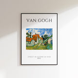 Street In Auvers Su Oise - Van Gogh
