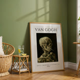 Skull Smoking - Van Gogh