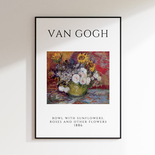 Bowl with Sunflowers - Van Gogh