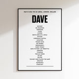 Dave - March 10th 2026 at The O2 Arena, London, England