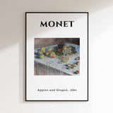 Monet – Äpfel und Trauben 1880